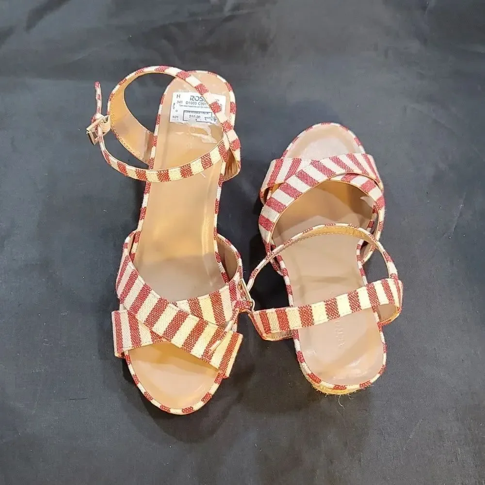 BRAND NEW AEROSOLES WOMEN'S PASTEL WEDGE SANDAL